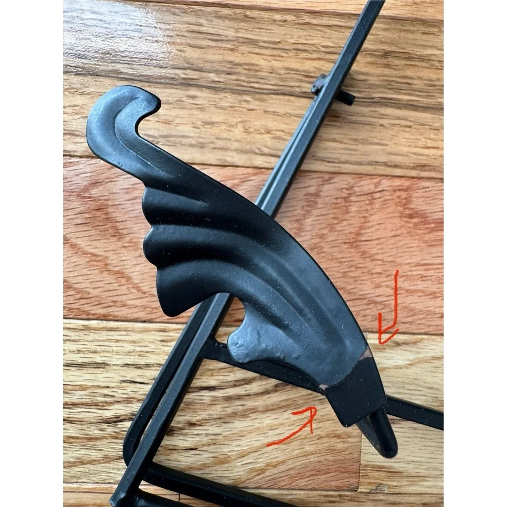 Black Iron Plate Display Stand  11